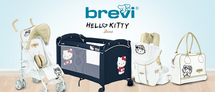 Hello Kitty by Brevi lettini, passeggini e accessori - Buy&Benefit
