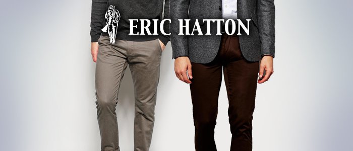 Eric Hatton pantaloni uomo