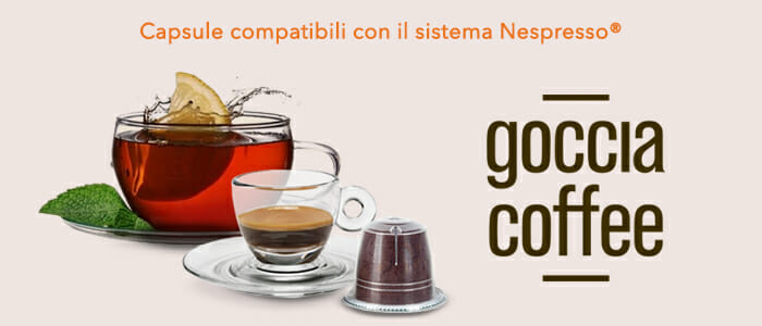 Tisane e Caffè compatibili con sistema Nespresso