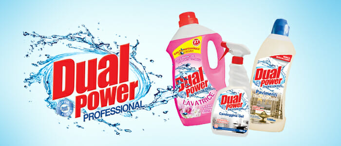 Dual Power detergenti per la pulizia della casa