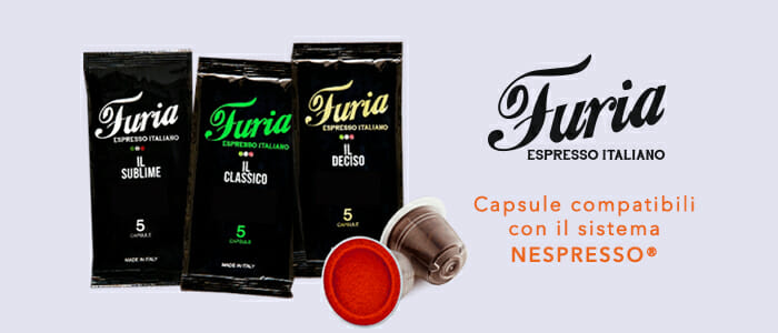 Caffè e Tisane Furia compatibili Nespresso®
