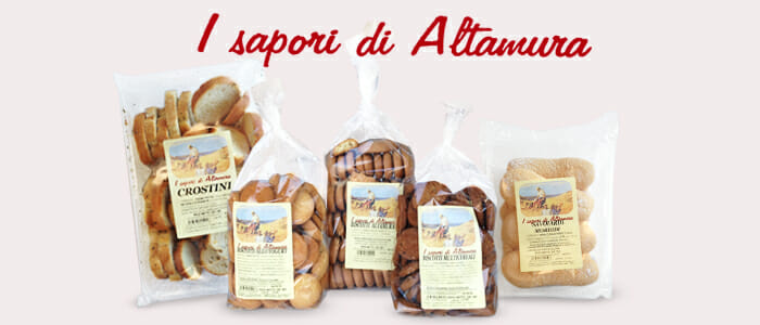 I Sapori di Altamura: biscotti, taralli, bruschette, frise