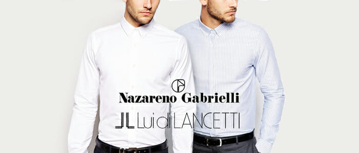 Camicie Lui Di Lancetti e Nazareno Gabrielli