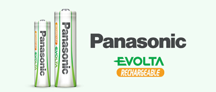 Panasonic Batterie Ricaricabili Evolta