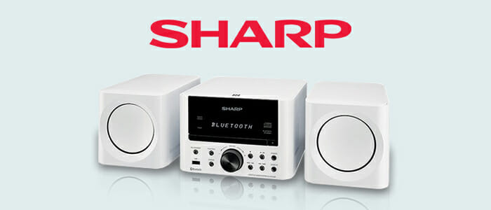 SHARP Stereo Hifi con Bluetooth