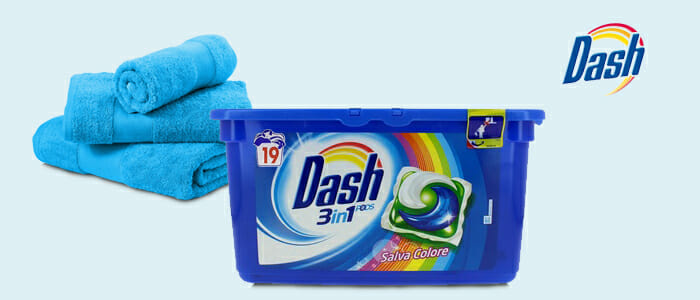 Dash Pods 3in1 19 lavaggi