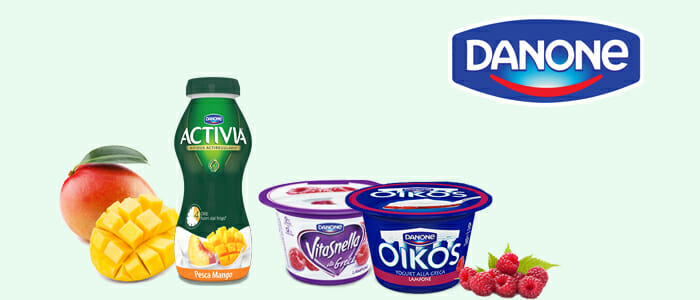 Danone Yogurt Greco e Activia Drink