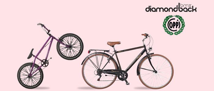 DiamonDBack BMX e Coppi City Bike