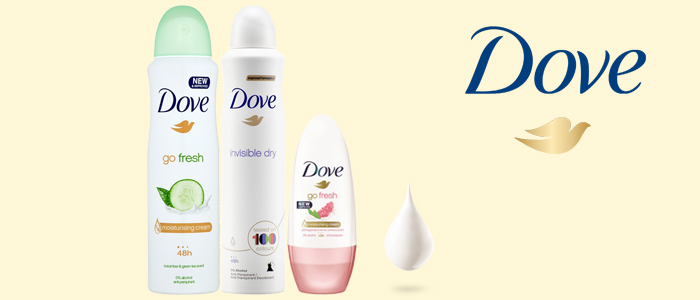 Dove deodoranti Roll-On e Spray