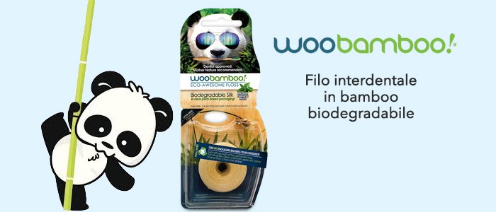 WooBamboo: Filo interdentale Biodegradabile