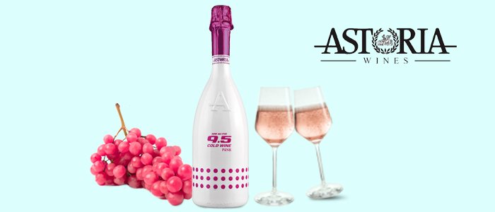 Astoria Cold Wine Pink - Spumante Rosé