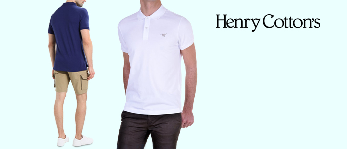 Henry Cotton's polo uomo 100% cotone - Buy\u0026Benefit