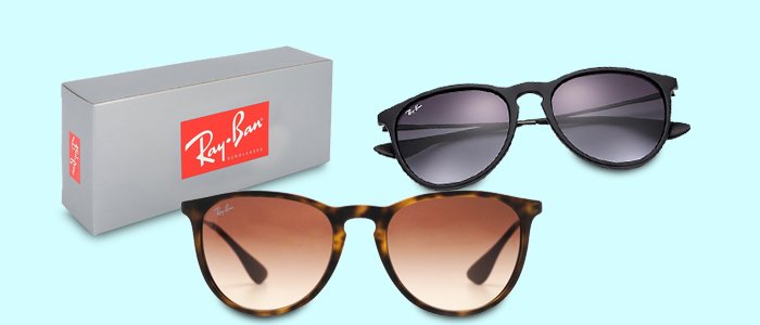 Ray-Ban sunglasses: Aviator e Wayfarer