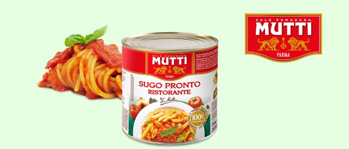 Mutti Sugo Pronto Ristorante 2,5kg - Buy&Benefit