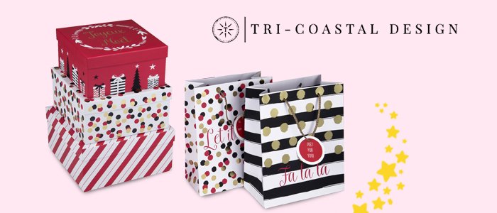 Tri-Coastal cartoleria natalizia e idee regalo