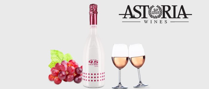 Astoria 9.5 Cold Wine Pink Extra Dry