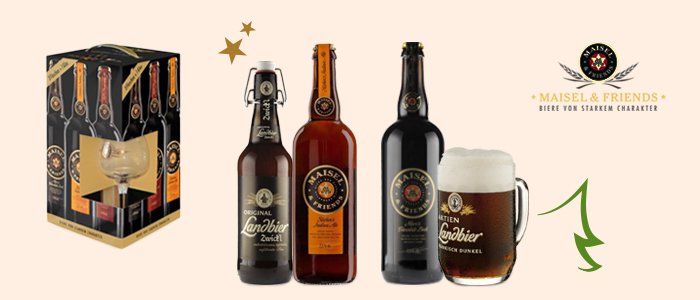 Maisel&Friends: birra e confezioni regalo