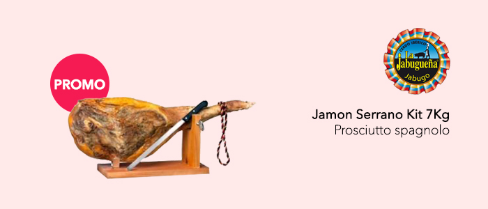 Promozione Prosciutto Jamon Serrano 7Kg