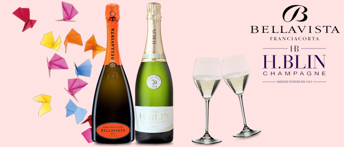 PROMOZIONE: Bellavista Alma Gran Cuvée Brut & H.Blin Champagne