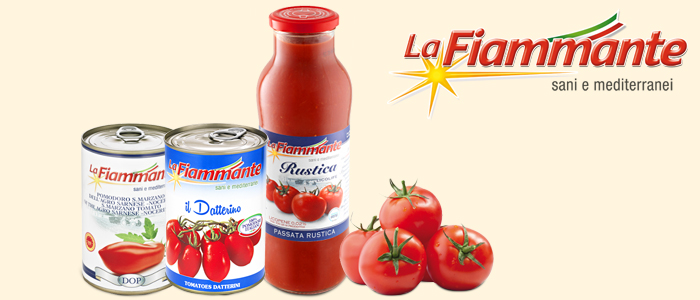 La Fiammante: pomodori, datterini e passata