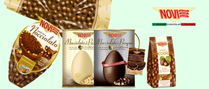Novi: Uova di cioccolato e ovetti