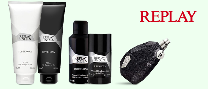 Replay toiletry e cura del corpo