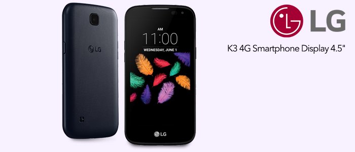 LG Smartphone K3 4G K100 Display 4.5