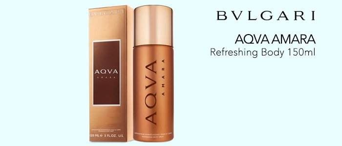 Bvlgari Aqva Amara: Refreshing Body 150ml