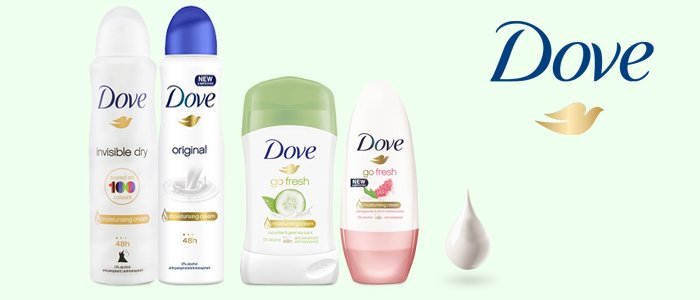 Dove Deodoranti: Spray, Stick e Roll-On