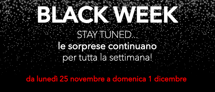 Black Week 2019: una settimana di offerte