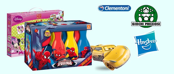 Speciale Giocattoli Giochi Preziosi, Hasbro Clementoni