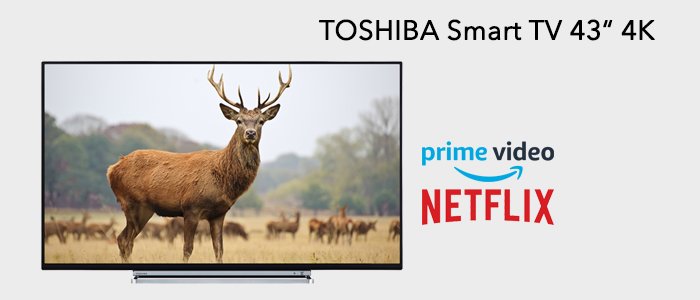 Toshiba Smart TV Ultra HD 43