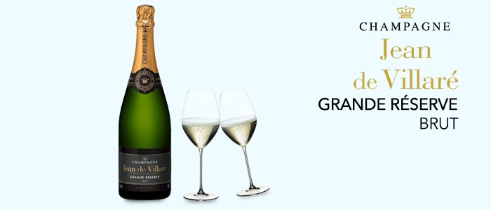 Champagne: Jean de Villaré Grand Reserve Brut