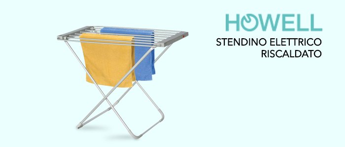 Howell Stendino Elettrico Riscaldato - Buy&Benefit