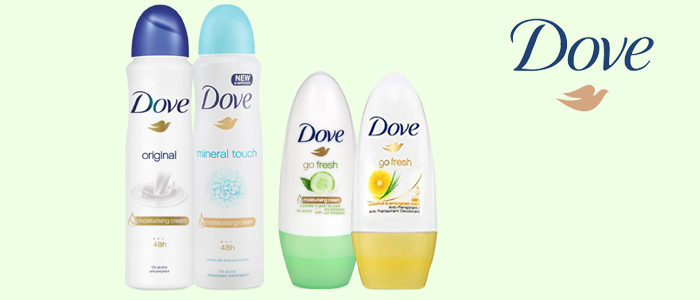 Dove: Deo Spray e Roll-On