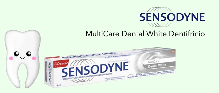 SENSODYNE MultiCare Dental White Dentifricio
