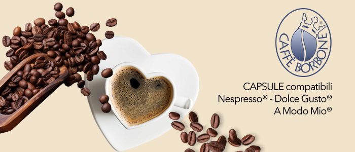 Caffè Borbone Capsule Compatibili: Nespresso, Dolce Gusto, A Modo Mio