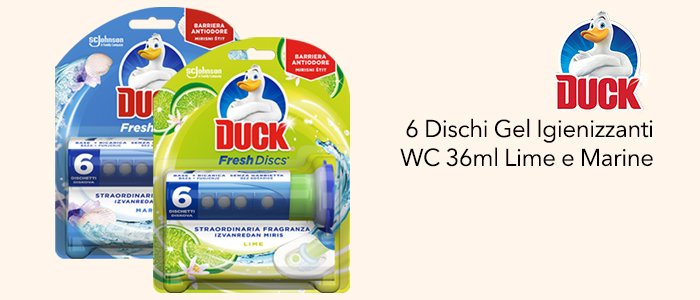 Duck Fresh Discs 36ml: Lime e Marine