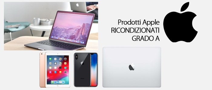 Apple: iPhone, iPad e MacBook ricondizionati