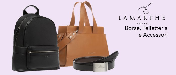 Lamarthe Paris: Borse, Pelletteria e accessori