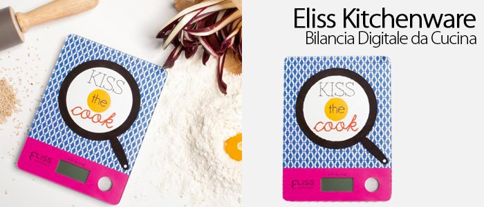 Eliss Kitchenware Bilancia Digitale da cucina