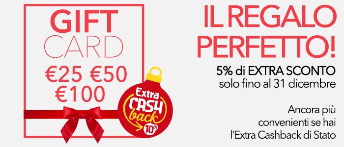 Gift Card EXTRA SCONTO -5%