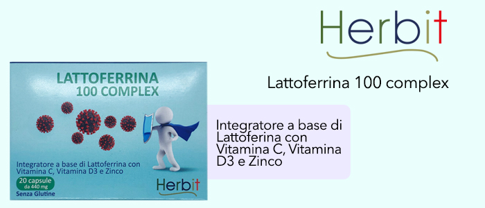 Herbit Lattoferrina 100 complex