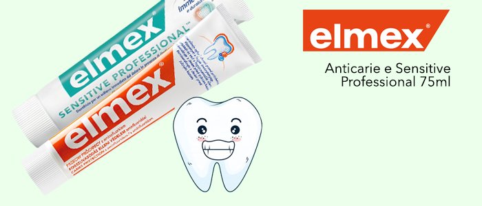 Elmex Dentifrici Anticarie e Sensitive