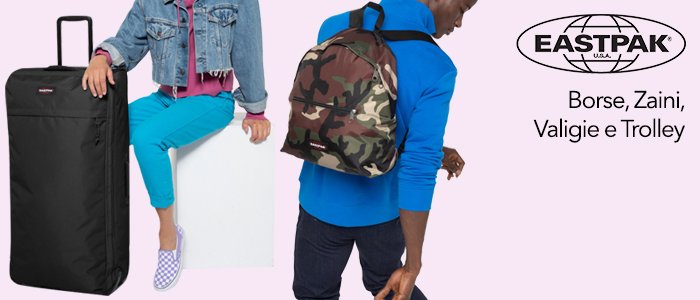 Eastpak: Borse, Zaini, Valigie e Trolley