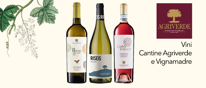 Agriverde e VignaMadre: vini bianchi e rosé