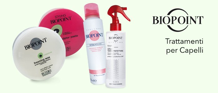Biopoint: trattamenti e cura per i capelli - Nuovi Arrivi