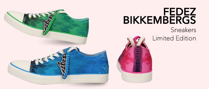 Fedez Bikkembergs: sneakers Limited Edition
