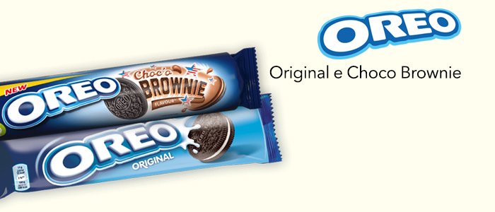 Biscotti Oreo: Original e Choco Brownie