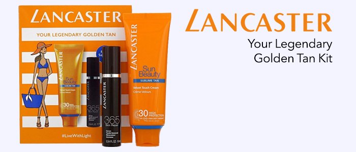 Lancaster: Your Legendary Golden Tan Kit